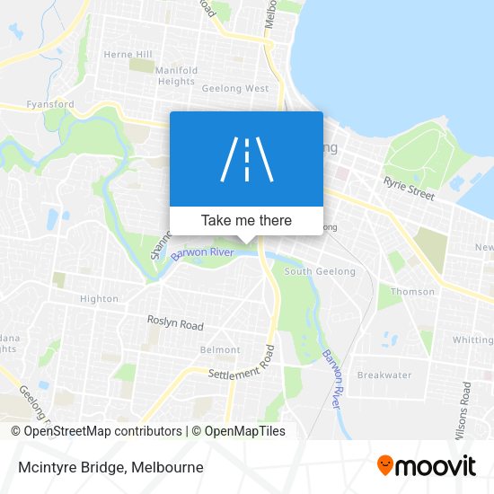 Mcintyre Bridge map