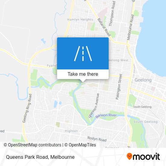 Queens Park Road map