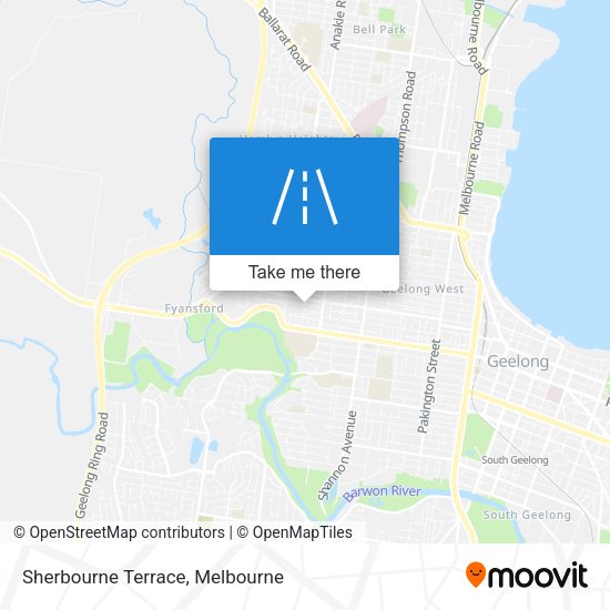 Sherbourne Terrace map