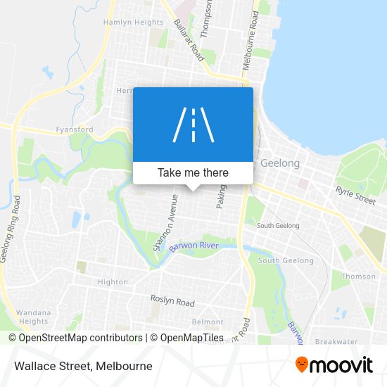 Wallace Street map