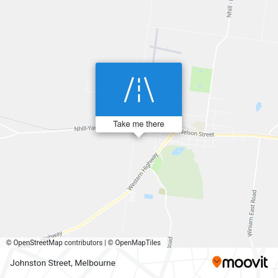 Johnston Street map