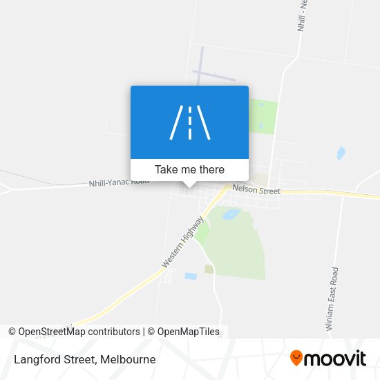 Langford Street map
