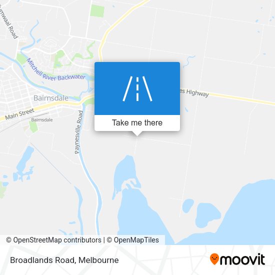 Broadlands Road map
