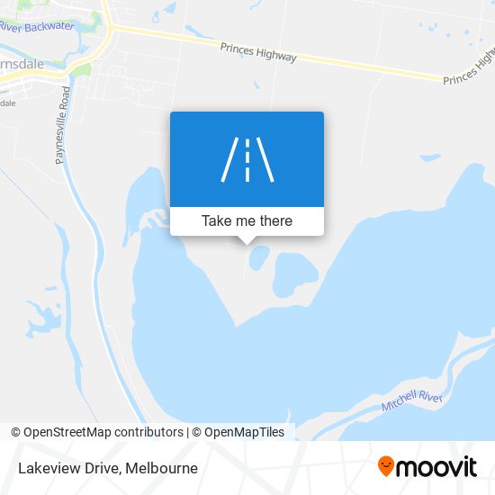 Lakeview Drive map