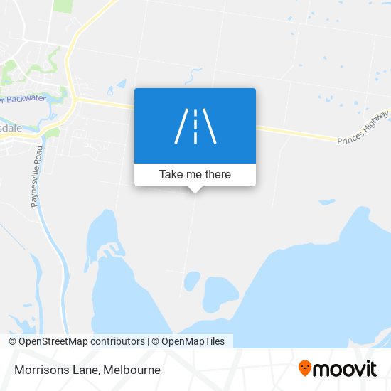 Morrisons Lane map