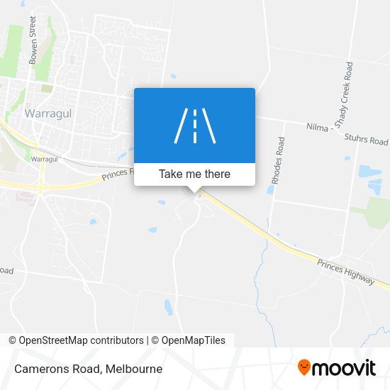 Camerons Road map