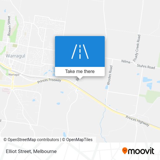 Elliot Street map