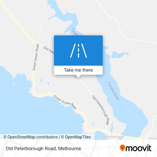 Old Peterborough Road map