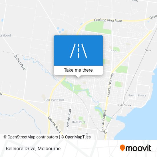 Bellnore Drive map