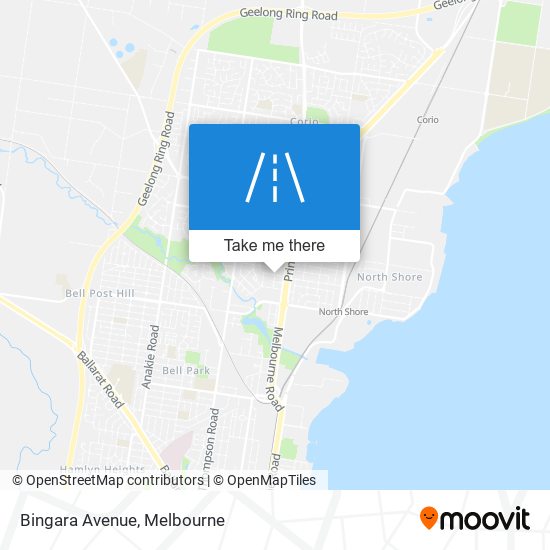 Bingara Avenue map