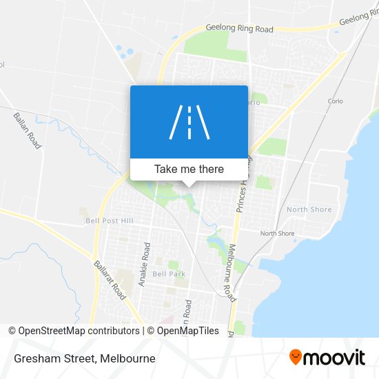 Gresham Street map