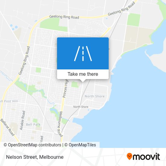 Nelson Street map