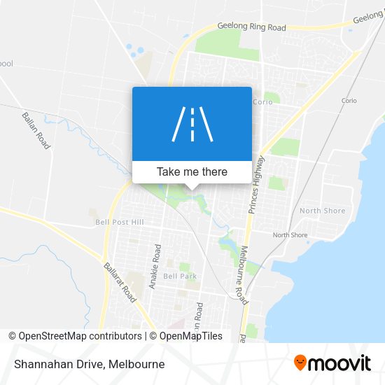 Shannahan Drive map
