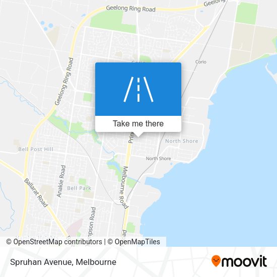 Spruhan Avenue map