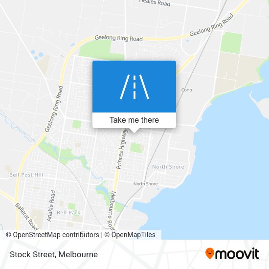 Stock Street map