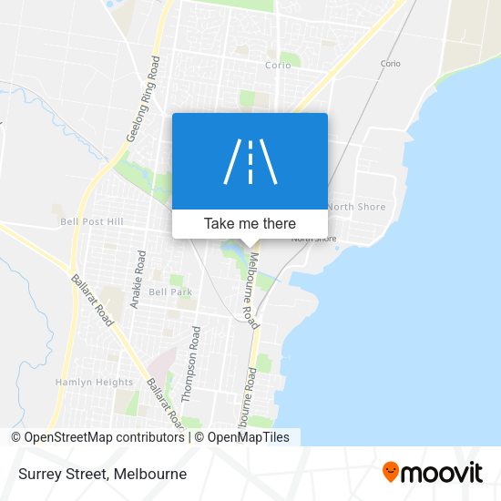 Surrey Street map