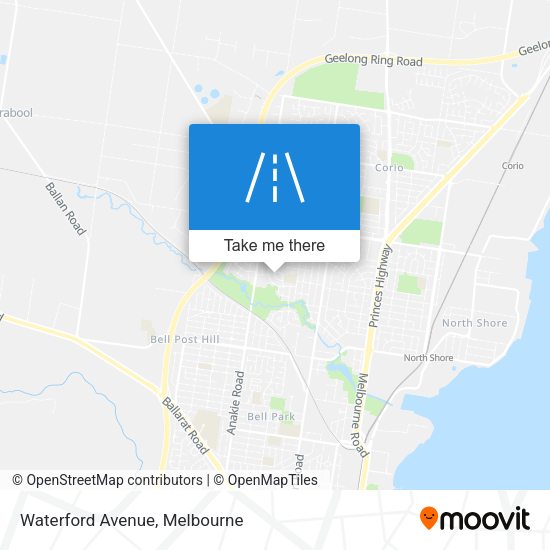 Waterford Avenue map