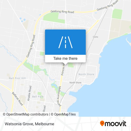 Watsonia Grove map