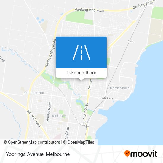 Yooringa Avenue map