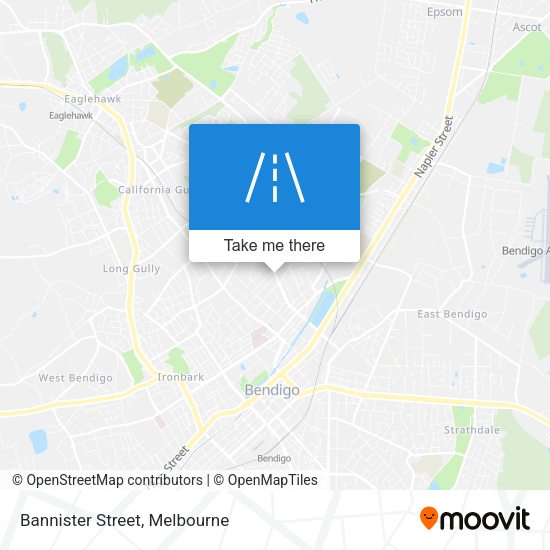 Bannister Street map