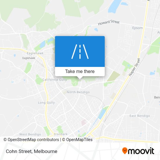 Cohn Street map