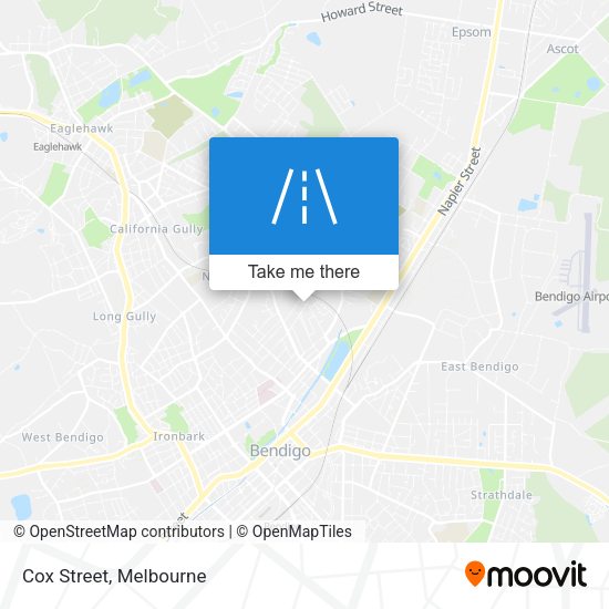 Cox Street map