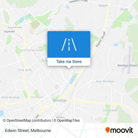 Edwin Street map