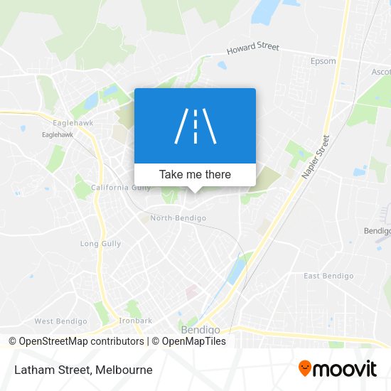Latham Street map