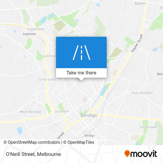 O'Neill Street map