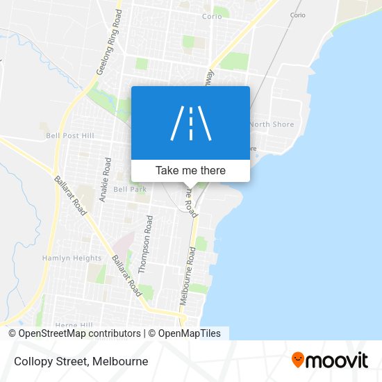 Collopy Street map