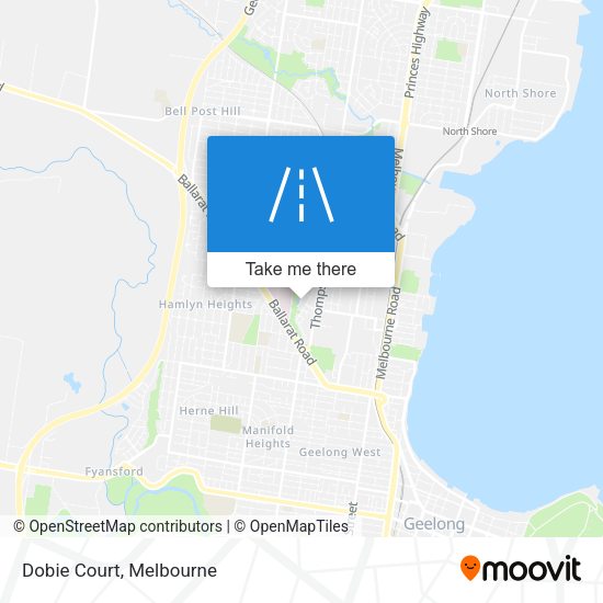 Dobie Court map