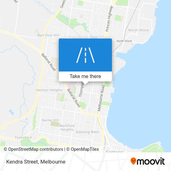 Kendra Street map