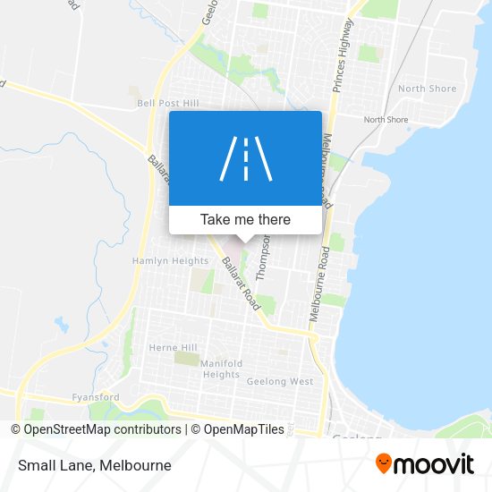 Small Lane map