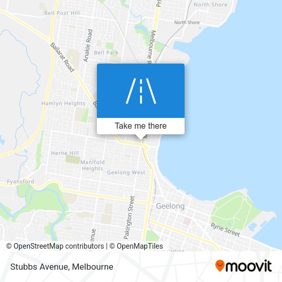 Stubbs Avenue map