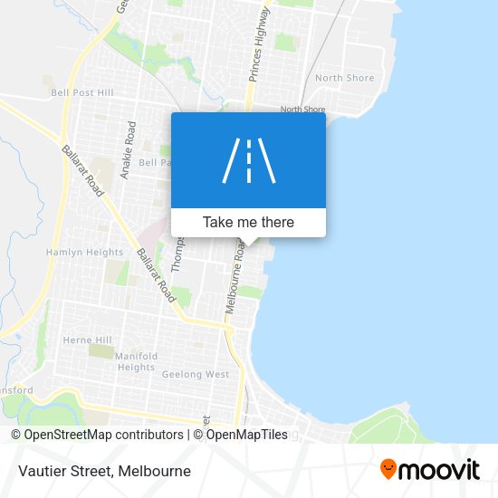 Vautier Street map