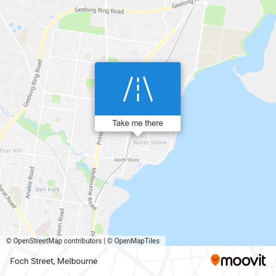 Foch Street map