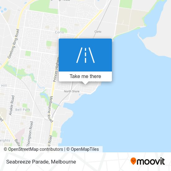 Seabreeze Parade map