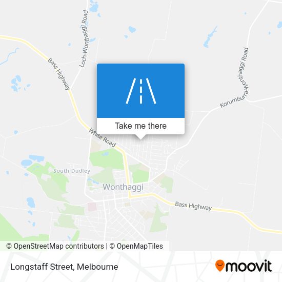 Longstaff Street map