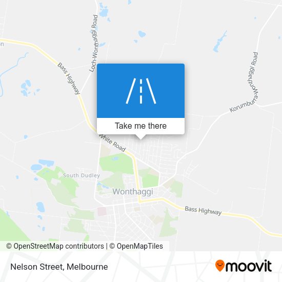 Nelson Street map