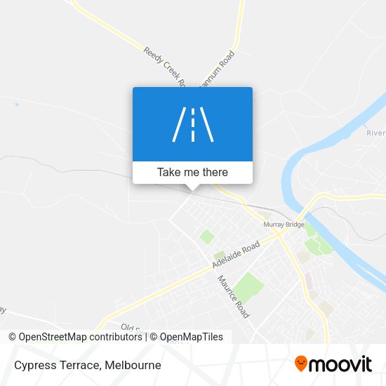 Cypress Terrace map