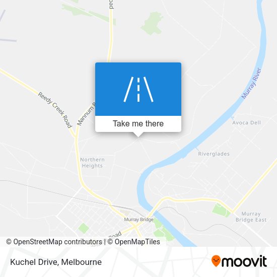 Kuchel Drive map