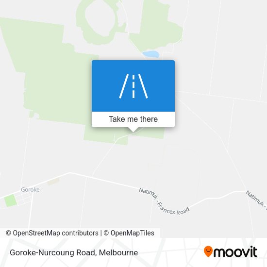Goroke-Nurcoung Road map