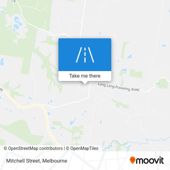 Mitchell Street map
