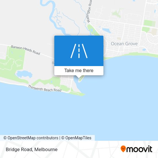 Bridge Road map