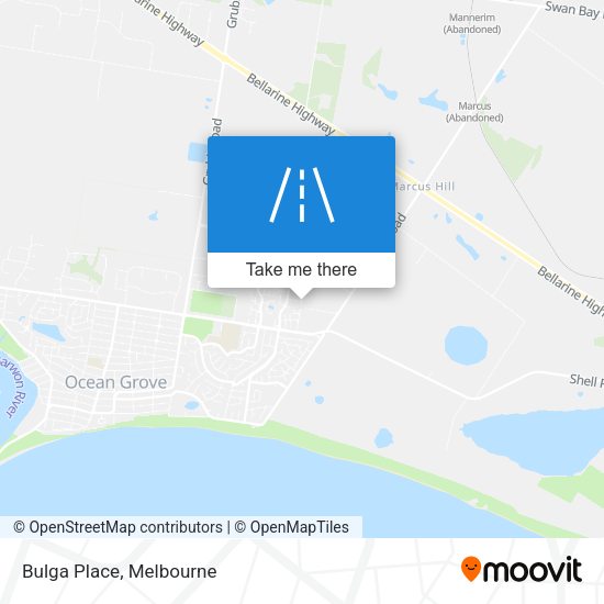 Bulga Place map