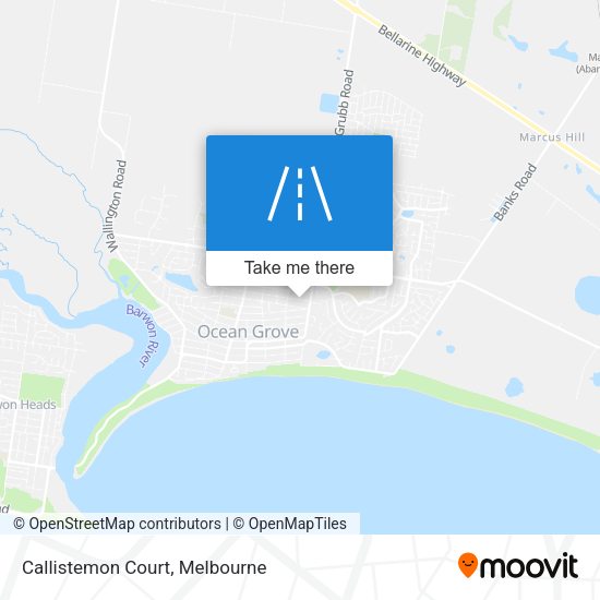 Callistemon Court map