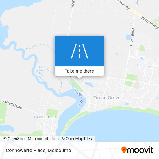 Connewarre Place map
