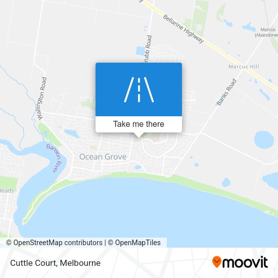 Cuttle Court map