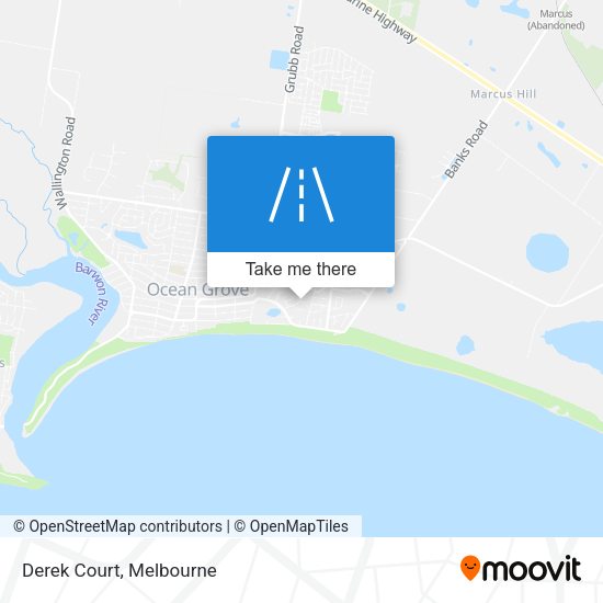 Derek Court map