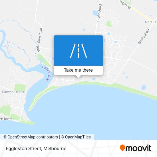 Eggleston Street map